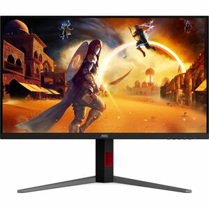 AOC AGON U32G4U 32" Aula 4K UHD Monitor LED para jogos - 16:9 - preto texturizado, Vermelho - 80 cm (31,5") Viewable - Fas