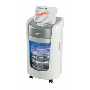 ACCO IQ OptiMax 225 Paper Shredder - Continuous Shredder - Micro Cut - 6 Per Pass - for shredding Paper Clip, Staples, Pap