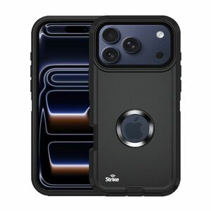 Strike Rugged Case For Apple iPhone 17 Pro (Black)