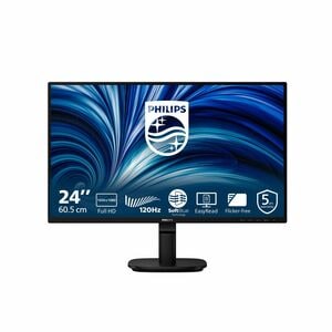 Philips 24B2N2200 24" Aula Full HD Monitor LED - 16:9 - preto texturizado - 60,5 cm (23,8") Viewable - Tecnologia IPS (In-