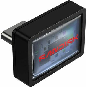 SanDisk Extreme Fit SDCZ530-256G-G46 256 GB USB 3.2 (Gen 1) Type C Flash Drive - 400 MB/s Read Speed
