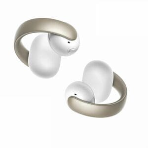 soundcore AeroClip True Wireless Open-ear, Earbud Stereo Earset - White - Binaural - Open - Bluetooth