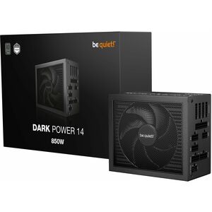 be quiet! Dark Power 14 P14-850W EPS12V, EPS 2.92, ATX 3.1 Modular Power Supply - 850 W - Black - Internal, ATX - 120 V AC