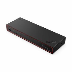 Lenovo 13 Anschluss(e) Thunderbolt 5 Docking Station für Monitor, Notebook, Mikrofon, Mobile Workstation - Ladefunktion - 