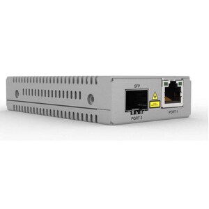 Allied Telesis MMC2000/SP Transceiver/Media Converter - TAA Compliant - 1 Port(s) - 1 x Network (RJ-45) - Twisted Pair, Op
