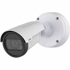 AXIS P1488-LE 8 Megapixel Indoor/Outdoor 4K Network Camera - Colour - Bullet - White - TAA Compliant - Infrared Night Visi