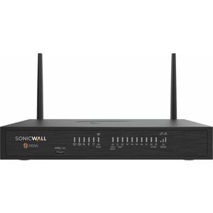 SonicWall TZ380W Network Security/Firewall Appliance - Intrusion Prevention - 8 Port - Gigabit Ethernet, - 5 Gigabit Ether