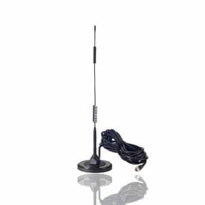 Strike 5G Magnetic Base 7 dBi Antenna - 7 dBi - Cellular Network, Modem - Black - Whip, Magnetic Mount - SMA Connector