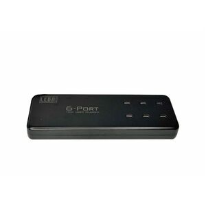 LEBA NoteCharge NCHAR-UC6-20W-SC 120 W Ladestation - 120 W - 5 V Gleichstrom, 9 V DC, 12 V Gleichstrom, 15 V DC, 20 V DC -