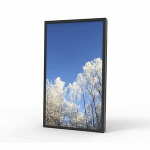 HI-ND Display Enclosure - 139.7 cm (55") - Landscape - Wall Mountable - Black