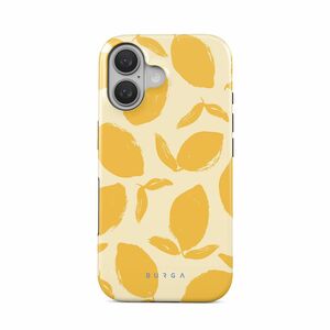 BURGA Case for Apple iPhone 16 Smartphone - Lemon Tart, Lemon - Fade Resistant, Scratch Resistant, Shock Absorbing, Drop R