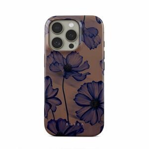 BURGA Case for Apple iPhone 16 Pro Smartphone - Velvet Night design - Fade Resistant, Scratch Resistant, Shock Absorbing, 