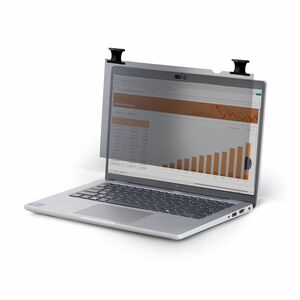 StarTech.com 13.3-inch 16:9 Bright Privacy Screen Filter with Touch, Flip-Over, 75% Light Transmittance, Anti-Glare Privac