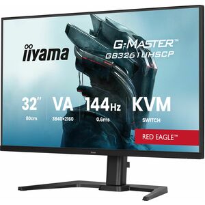 iiyama G-MASTER Red Eagle GB3261UHSCP-B1 32 Zoll Klasse 4K UHD Gaming-LED-Monitor - 16:9 Format - Mattschwarz - 80 cm (31,