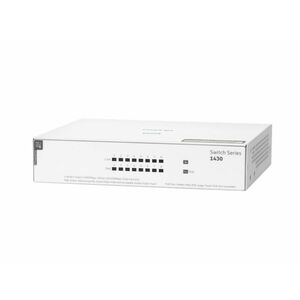 HPE Instant On 1430 8 Ports Ethernet Switch - Gigabit Ethernet - 10/100/1000Base-T - 2 Layer Supported - 64 W PoE Budget -