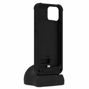DuraSled DS840 Performance Barcode Reader Black for iPhone 16 and 15 and Charging Dock