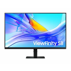 Samsung ViewFinity S8 S32D804UAW 32" (81.3 cm) Class 4K UHD LCD Monitor - 16:9 - Black - 32" (81.3 cm) Viewable - Vertical