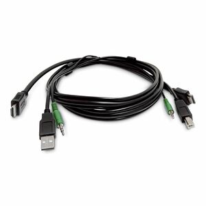 StarTech.com 3.05 m KVM Cable - Cable for KVM Switch, Workstation - First End: 1x HDMI Digital Audio/Video - Male, 1x USB 