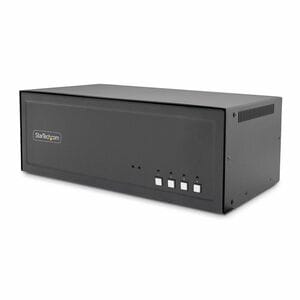 StarTech.com Analog KVM Switchbox - TAA Compliant - 4 Computer(s) - 4K - 3840 x 2160 - 11 x USB - USB 2.0 - 20 x DisplayPo