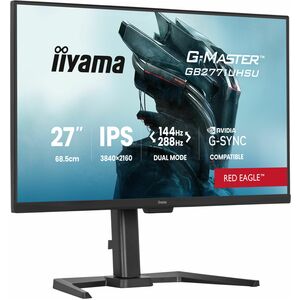 iiyama G-MASTER Red Eagle GB2771UHSU-B1 27" Class 4K UHD Gaming LED Monitor - 16:9 - Matte Black - 68.6 cm (27") Viewable 