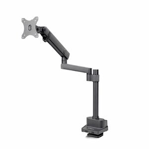 StarTech.com Mounting Arm for Monitor, Display Screen - Black - Landscape/Portrait - Height Adjustable - 1 Display(s) Supp