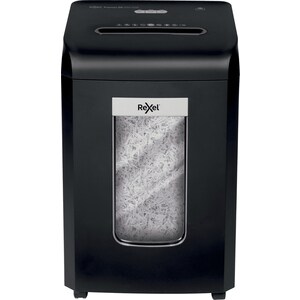 Rexel Promax RSX1538 Paper Shredder - Continuous Shredder - Cross Cut - 15 Per Pass - for shredding Staples, Paper Clip, C