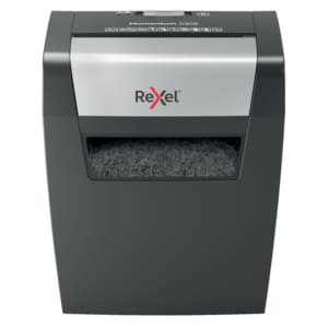ACCO Momentum X308 Paper Shredder - Continuous Shredder - Cross Cut - 8 Per Pass - for shredding Paper - P-3 - 220 mm Thro