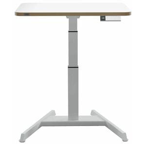 Leitz ERGO Sit-stand Desk - Height Adjustable - 600 mm Table Top Width x 800 mm Table Top Depth - 1300 mm Height - Home Of