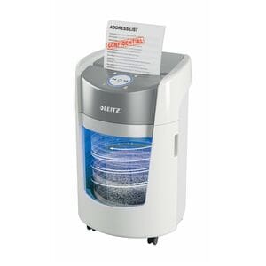 ACCO IQ OptiMax 350 Paper Shredder - Continuous Shredder - Micro Cut - 8 Per Pass - for shredding Paper - P-5 - 223 mm Thr