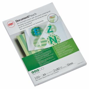 ACCO Document Laminating Pouch - Sheet Size Supported: A4 216 mm Width x 303 mm Length - Laminating Pouch/Sheet Size: 221 