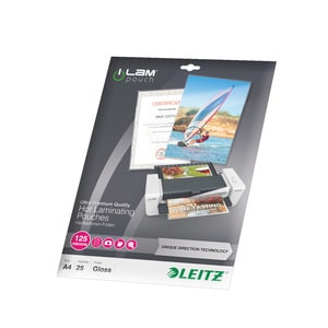 ACCO iLAM Laminating Pouch - Sheet Size Supported: A4 210 mm Width x 297 mm Length x 0.13 mm Thickness - Laminating Pouch/
