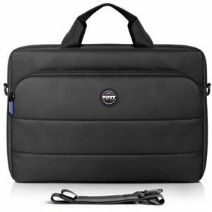 Port ECO PORTLAND II Carrying Case for 35.6 cm (14") to 40.6 cm (16") Notebook - Black - Shock Resistant, Scratch Resistan