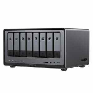 Ugreen NASync DXP8800 Plus 18 x Total Bays NAS Storage System - Intel Core i5 i5-1235U Deca-core (10 Core) 900 MHz - 8 GB 