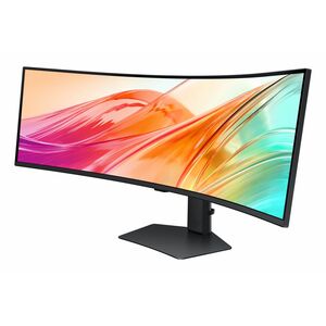 Samsung ViewFinity S9 S49F950UAU 49" (124.5 cm) Class Dual Quad HD (DQHD) Curved Screen LCD Monitor - 32:9 - Black - 49" (