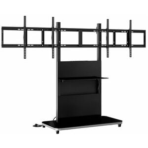 HAGOR Monitorständer - Bildschirmgröße: Bis zu 165,1 cm (65 Zoll) - 80 kg TragfähigkeitDisplay Type Supported: - Boden - S