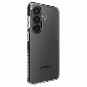 ZAGG Crystal Palace Case for Samsung Galaxy S26 Smartphone - Textured Edges, Textured Grip - Clear - Drop Resistant, Yello