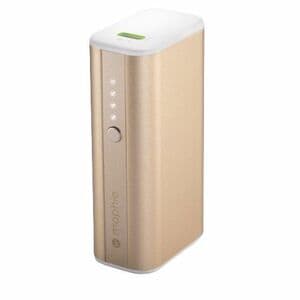 mophie Powerstation Mini Power Bank - Gold - For Apple Device, USB Type C Device, iPhone, Smartphone - 1 x Type-C 20W - 50
