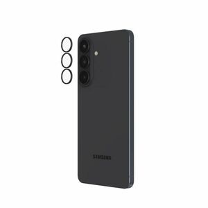 invisibleSHIELD Hoops Camera Lens Protector - Black - Tempered Glass - 3 / Pack