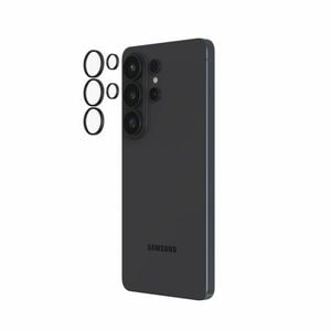 invisibleSHIELD Hoops Camera Lens Protector - Black - Tempered Glass