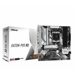 ASRock A620M Pro RS Gaming-Desktop-Motherboard - AMD A620 Chipsatz - Buchse AM5 - Micro ATX - Ryzen 7 Unterstützter Prozes