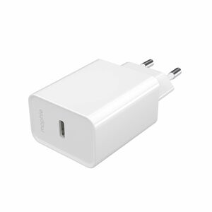Mophie Essentials 20 W Power Adapter - 1 / Pack - Universal Adapter - 1 USB Type-C - For Mobile Device - White