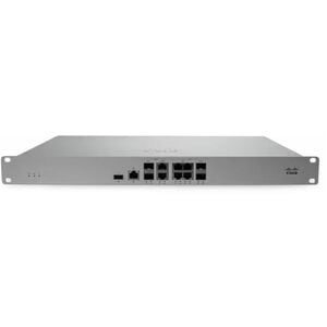 Cisco Meraki MX105 Network Security/Firewall Appliance - Intrusion Prevention - 6 Port - 10 Gigabit Ethernet, - 2.5 Gigabi