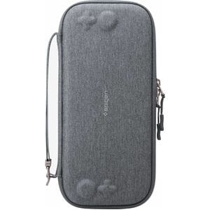 Spigen Klasden Carrying Case (Pouch) Nintendo Gaming Console - Charcoal Grey - Drop Resistant, Scuff Resistant - Fabric, E