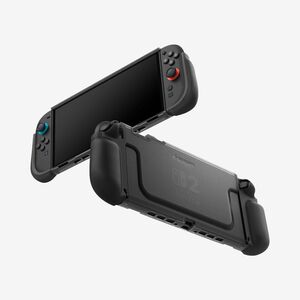 Spigen Ultra Hybrid Case for Nintendo Gaming Console - Frost Black - Shock Absorbing, Wear Resistant, Scratch Resistant - 
