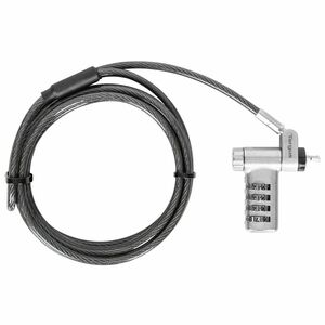 Targus DEFCON ASP96RGLX Cable Lock For Monitor, Docking Station, Notebook - 1.98 m Cable - Resettable - 4-digit - Patented
