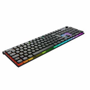 CHERRY XTRFY G8A-25100 Gaming Keyboard - Full-size - Wired/Wireless Connectivity - USB Type A Interface - RGB LED - German