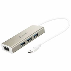 j5create JCH411 USB Hub - USB 3.1 (Gen 1) Type C - 1.25 GB/s - Desktop, Notebook, Smartphone, Tablet - 3 Total USB Port(s)