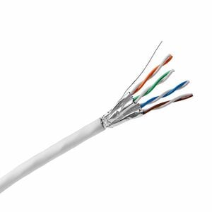 KELine 305 m Category 6a Network Cable - Cable for Network Device - 10 Gbit/s - Shielding - Shielded Twisted Pair (STP) - 