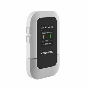 Keenetic Roamer 4G KN-5110 wifi 6 Celular Modem/router sem fios - 4G - LTE - Banda única - 2,40 GHz Banda ISM - 28,75 MB/s
