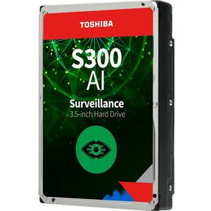 Toshiba S300 AI 18 TB Hard Drive - 3.5" Internal - SATA (SATA/600) - Storage System, Video Surveillance System, Camera Dev